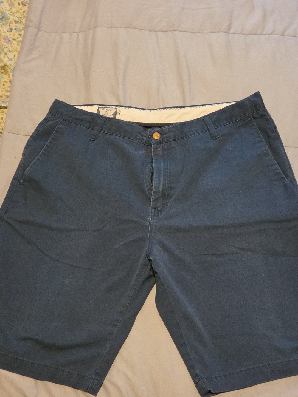 Volcom Men's Navy Chino Shorts